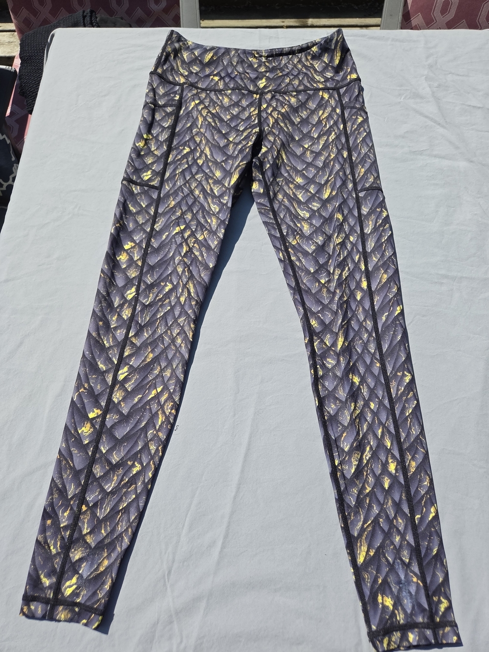 Constantly Varied Gear CVG Dawn Dragon Leggings S GUC